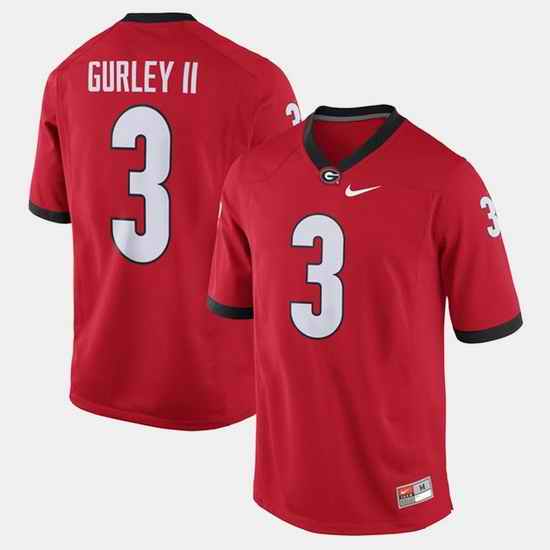 Georgia Bulldogs Todd Gurley Ii Alumni Football Game Red Jersey